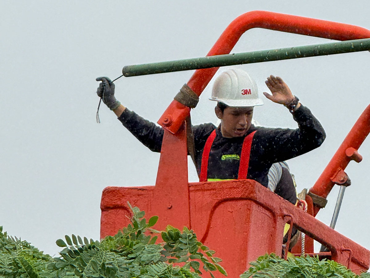 Instalación eléctrica en altura