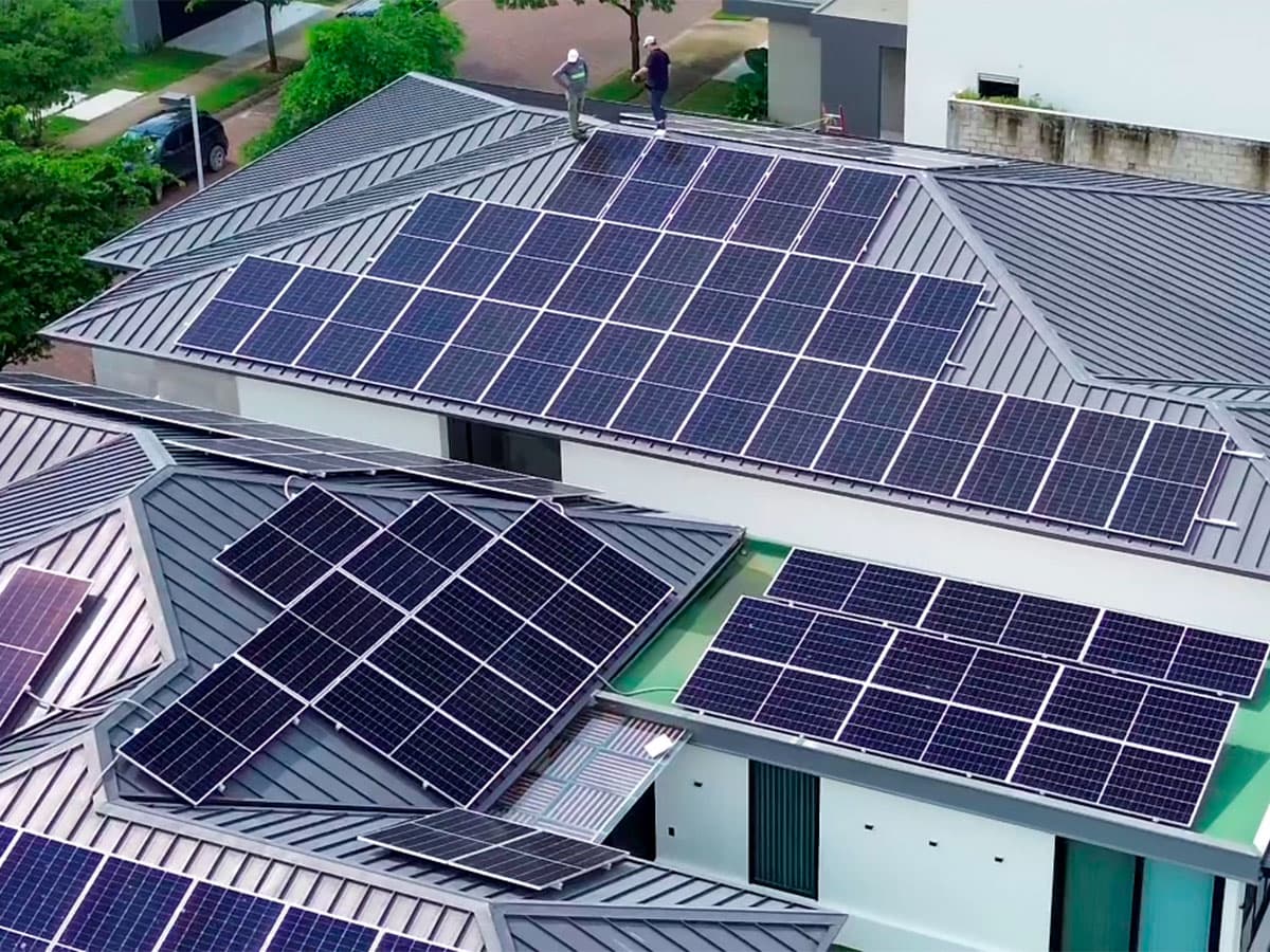 Instalación solar residencial